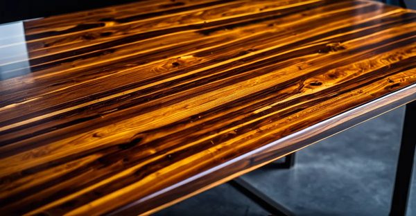 Sublimez votre intérieur avec une table époxy artisanale