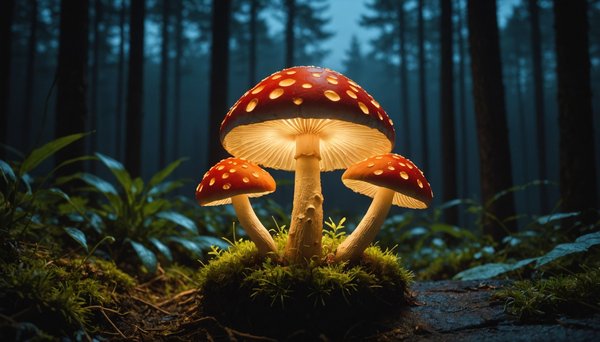 La veilleuse champignon : une touche enchantée pour les nuits