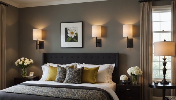 Idées d'appliques murales pour un éclairage élégant en chambre